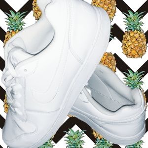 NIKE DOVER STREET MARKET / DUNK LOW "WHITE VELVET" MENS 👟 SIZE 10.5